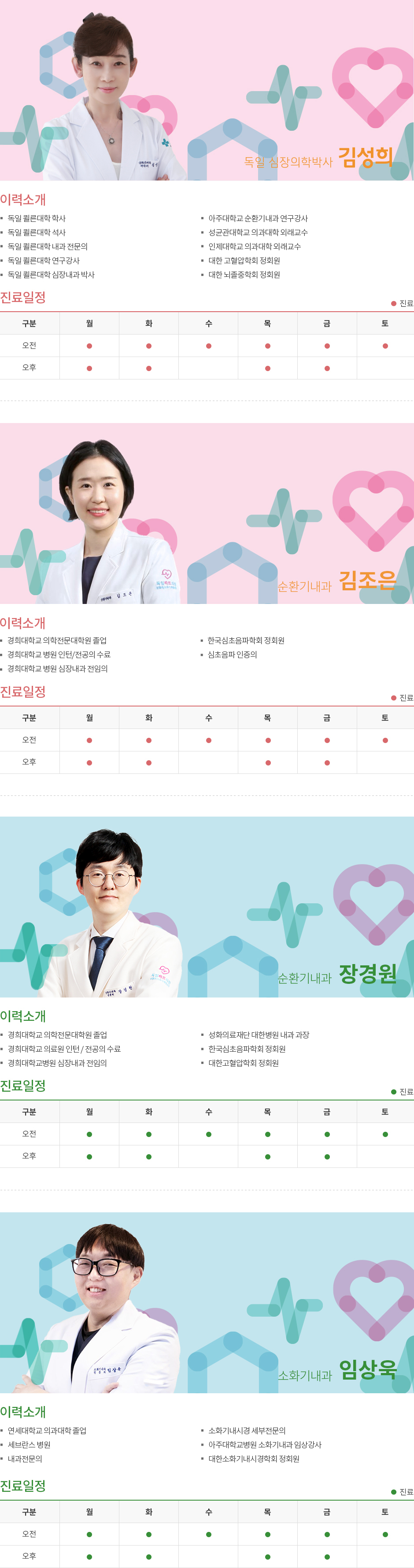 의료진이력소개